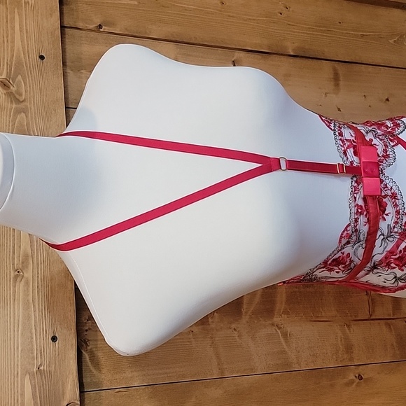 Victoria Secret High Waist Strappy Thong with Neck Strap - Picture 2 of 7